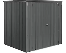 Armoire à outils Biohort en acier gris foncé métallique l.192 x P.155 x H.184 cm