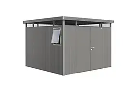 Element de fenêtre pour abri de jardin Biohort gris quartz