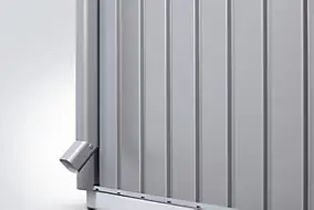 Descente d'eaux pluviales pour abri de jardin Biohort Europa gris quartz (2 pièces)