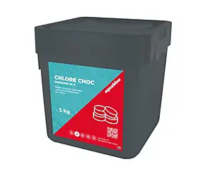 Chlore choc pour piscine pastille 20g Aquablue 5kg