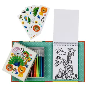 Set de coloriage zoo