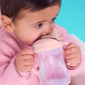 Tasse d'apprentissage évolutive Blush (3 pièces)