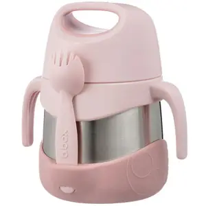 Boîte à repas isotherme avec fourchette Blush Crush (335 ml)
