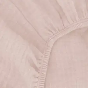Drap housse de matelas cododo Nude Powder