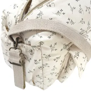 Sac à langer Camila Olive Bloom Canvas