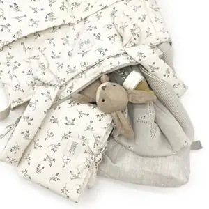Sac à poussette Sophie Olive Bloom Canvas