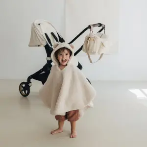 Poncho polaire Teddy Mouton
