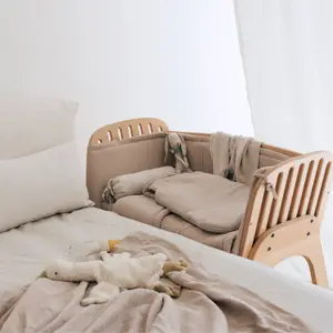 Drap housse de matelas cododo Latte Powder