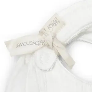 Lot de 3 bavoirs Lullaby White