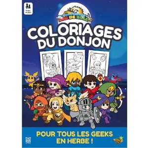 Mon Premier Jeu de Rôle - Coloriages du Donjon