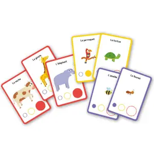 Mon 1er jeu de bataille animaux du monde