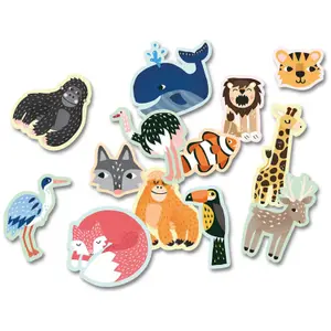 Ma pochette de 100 gommettes Animaux sauvages
