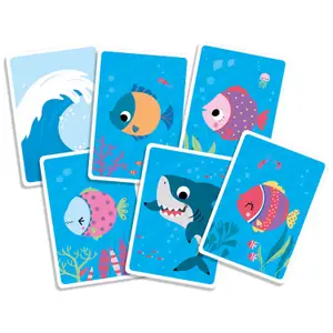 Jeu de cartes Mon premier jeu de gare au requin !