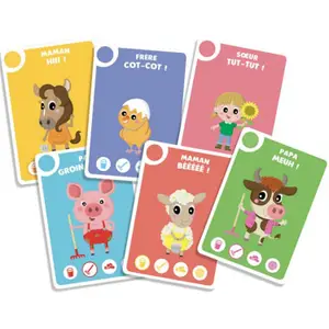 Mon premier jeu de 6 familles : en route pour la ferme !