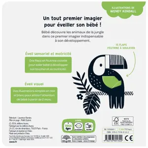 Livre Mes premiers flaps Les animaux de la jungle
