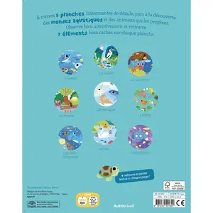 Livre Cherche et trouve des tout-petits Tous à l'eau !