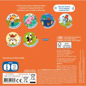 Livre Mes comptines de la ferme Mes premiers sonores