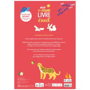 Mon très grand livre d'éveil Le monde des couleurs