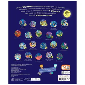Livre Mes 20 Cherche et trouve des tout-petits Qui brillent dans le noir !