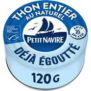 Thon Entier Au Naturel Msc Deja Egoutte Petit Navire