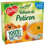 Soupe velouté de potirons et crème