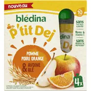 Dessert pomme, poire et orange dès 10 mois