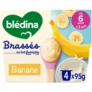 Dessert lacté à la banane dès 6 mois