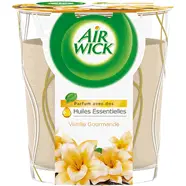 Bougie parfumée aux huiles d'essentielles de vanille