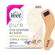 Cire chaude orientale corps et visage à la vanille