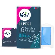 Bande de cire froide aisselles