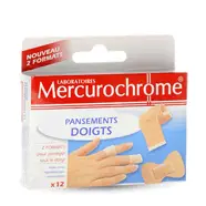 Pansements bout du doigt imperméable et microaéré