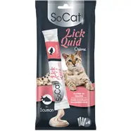 Friandises liquides au saumon pour chat