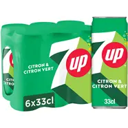 Soda Au Citron Et Citron Vert 7up