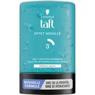 Gel coiffant fixation normale effet mouillé