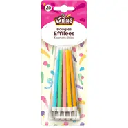 Bougies d'anniversaire effilées