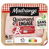 Jambon sans nitrite label rouge