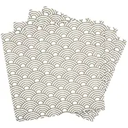Serviettes en papier décorées 33 x 33 cm