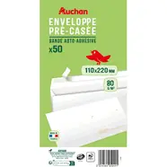 Enveloppes auto-adhésives 110 x 220 mm