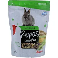 Repas complet pour lapin nain