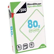 Ramette de papier A4 21 x 29,7 cm blanc 80 g