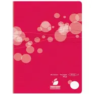 Cahier piqure 24 x 32 cm grands carreaux 96 pages