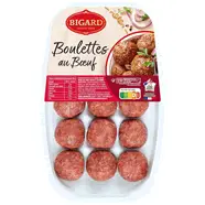 15 BOULETTES AU BŒUF BIGARD