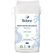 Cotons maxi-carrés douceur hypoallergénique bio