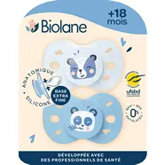 Tétines 3ème âge en silicone