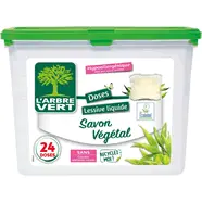 Lessive capsules hypoallergénique au savon végétal