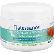 Masque cheveux à l'huile de ricin et kératine végétale