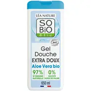 Gel douche au gel d'aloe vera bio