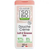 Crème douche hydratante au lait d'ânesse bio