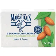 Savons soin surgras huile d'amande douce