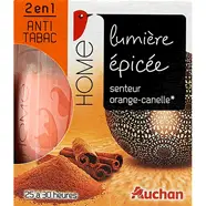Bougie parfumée orange et canelle